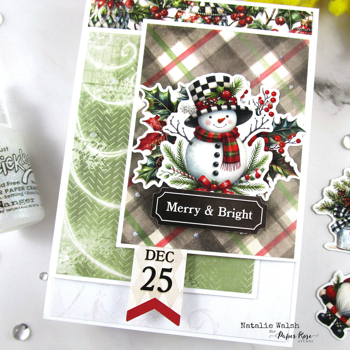 Christmas Wishes Fun Fold Card - Natalie Walsh