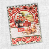 Poppy Garden Embossed Die Cuts 34665 - Paper Rose Studio