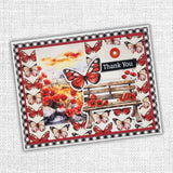 Poppy Garden Embossed Die Cuts 34665 - Paper Rose Studio