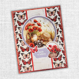 Poppy Garden 6x8" Quick Cards Collection 34671 - Paper Rose Studio