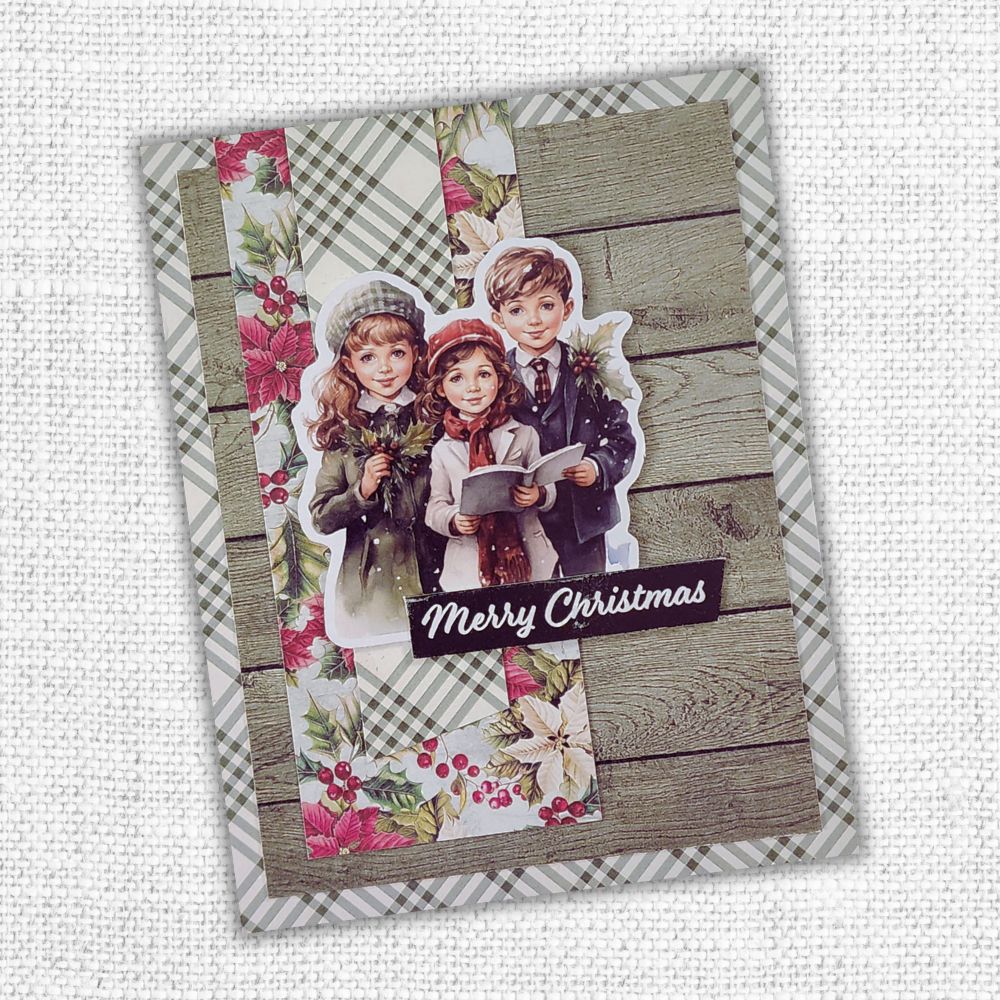 Christmas Holly Embossed Die Cuts 35163 - Paper Rose Studio