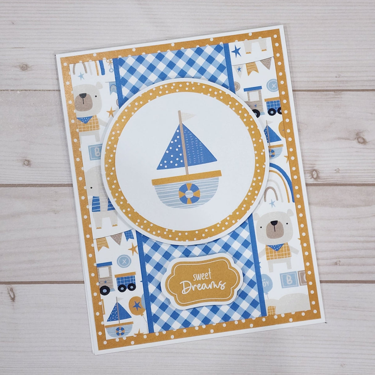 Hello Little Boy 6x8" Die Cuts & Sentiments 29994 - Paper Rose Studio