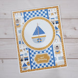 Hello Little Boy 6x8" Die Cuts & Sentiments 29994 - Paper Rose Studio