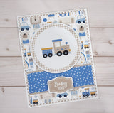 Hello Little Boy 6x8" Die Cuts & Sentiments 29994 - Paper Rose Studio