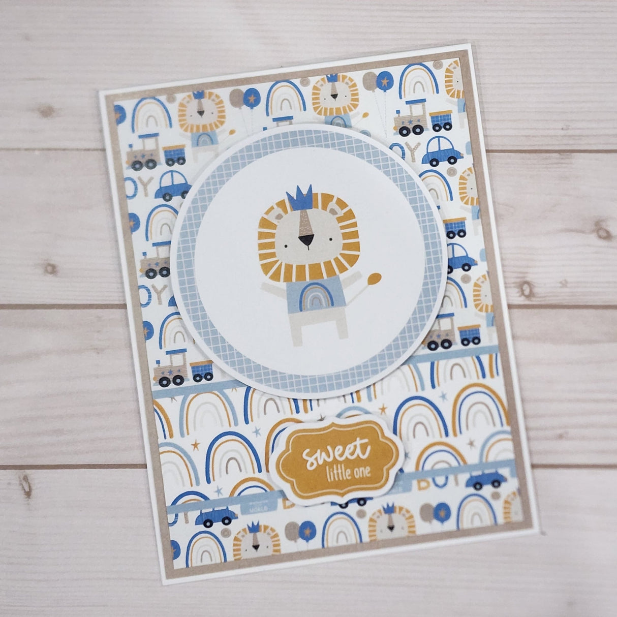 Hello Little Boy 6x8" Die Cuts & Sentiments 29994 - Paper Rose Studio