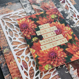 Portraits in Bloom LIMITED EDITION Papercuts Cardmaking Kit with METAL DIES 36703