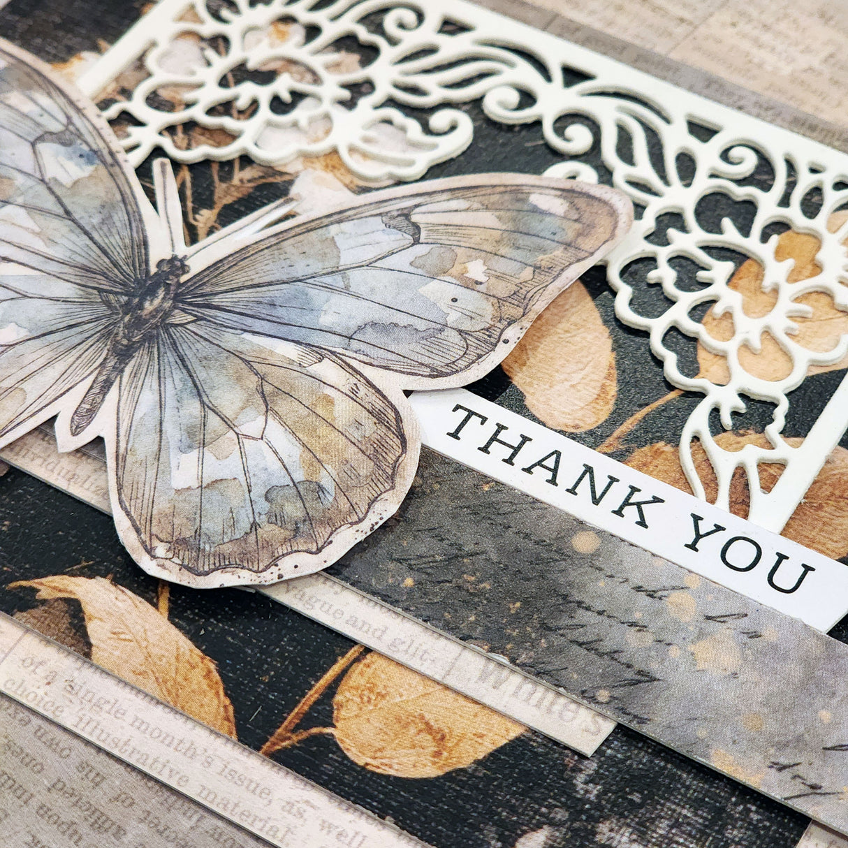 Ink & Ivory Papercuts LIMITED EDITION Cardmaking Kit with METAL DIES 36808