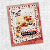 Poppy Garden Embossed Die Cuts 34665 - Paper Rose Studio
