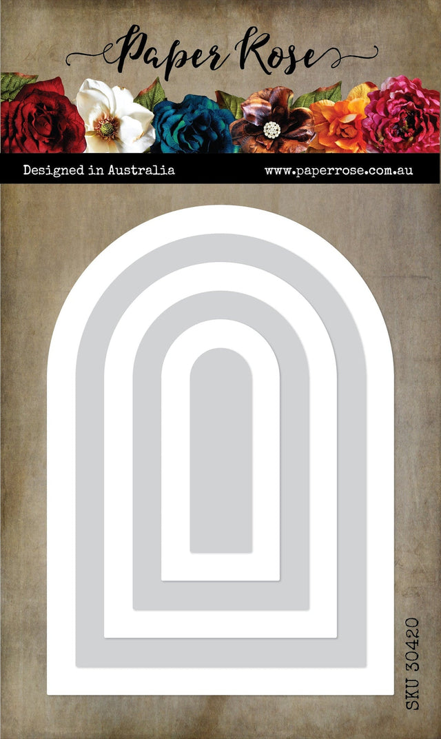 Arch Border Frames Metal Cutting Die 30420 - Paper Rose Studio