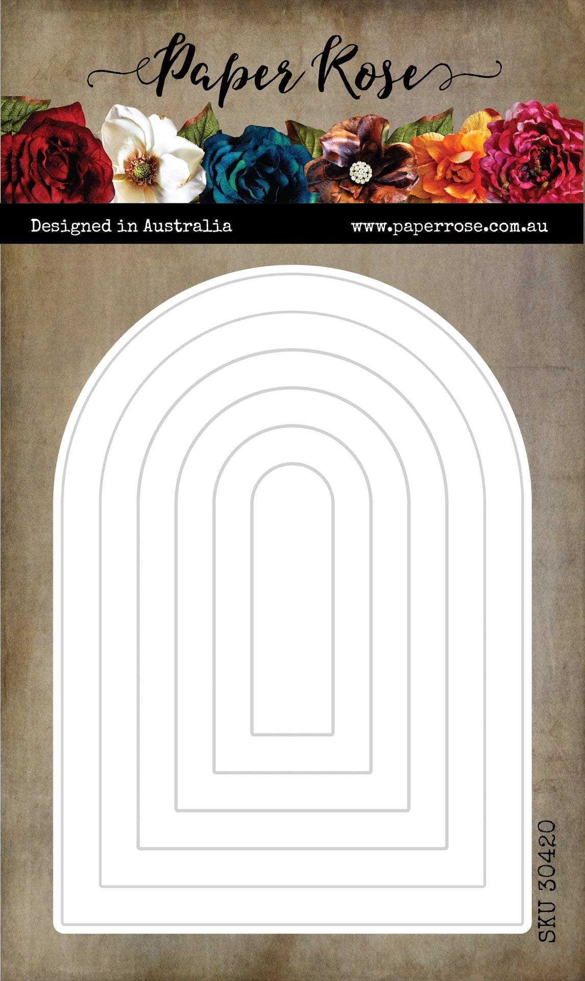 Arch Border Frames Metal Cutting Die 30420 - Paper Rose Studio