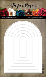 Arch Border Frames Metal Cutting Die 30420 - Paper Rose Studio