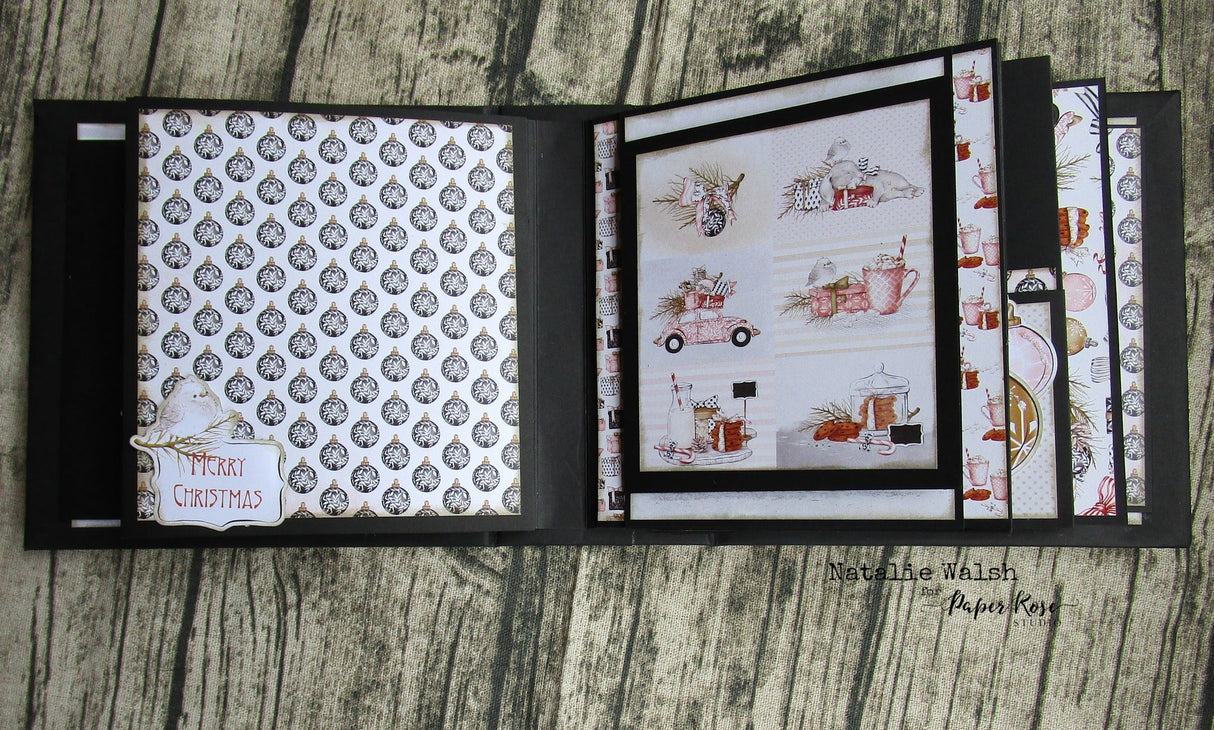 Pretty in Pink Christmas 6x6 Paper Collection 27760 - Paper Rose Studio