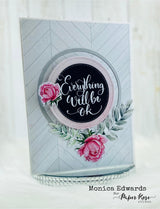 Layered Butterfly Circle Metal Cutting Die 18858 - Paper Rose Studio