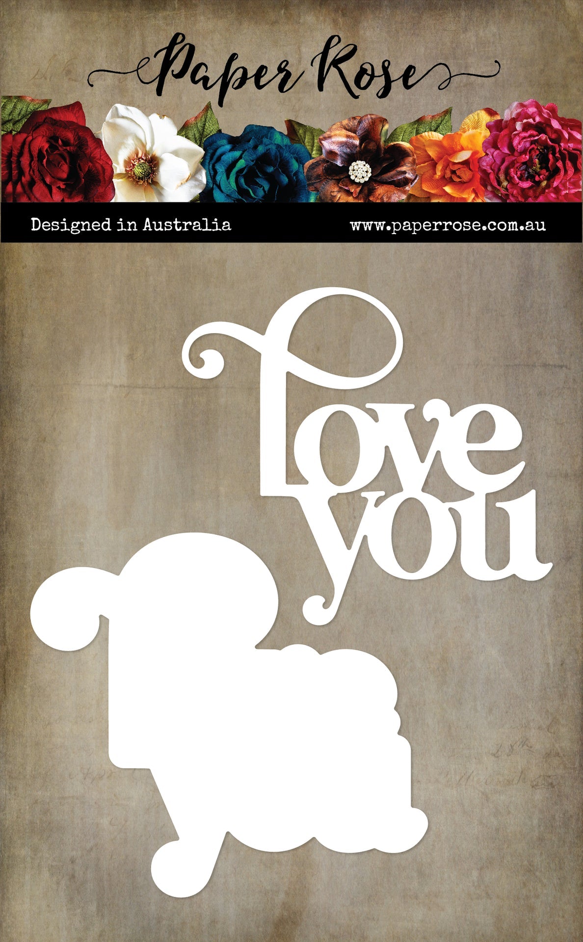 Love You Large Metal Cutting Die 33849 - Paper Rose Studio