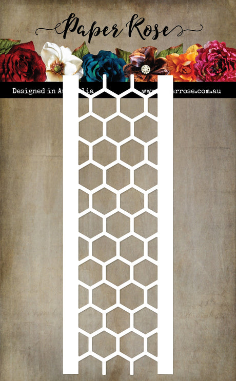 Honeycomb Border Metal Die 33897 - Paper Rose Studio
