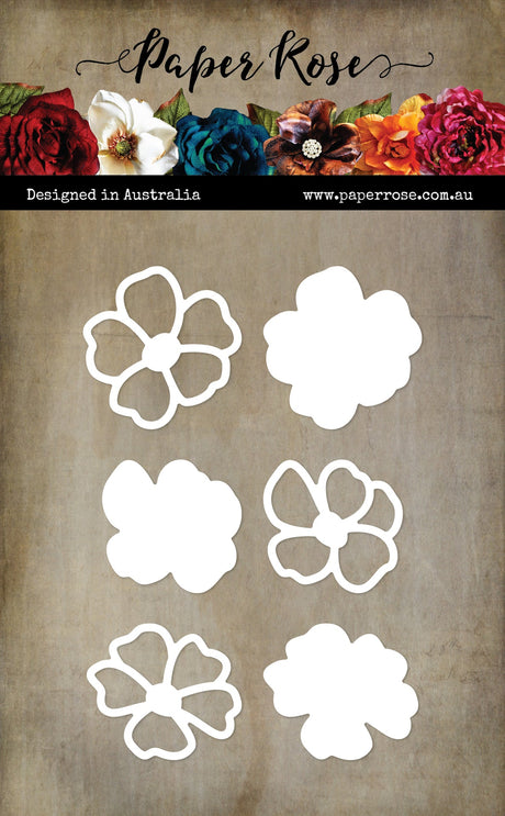 Primrose Flower Layered Metal Dies 33927 - Paper Rose Studio