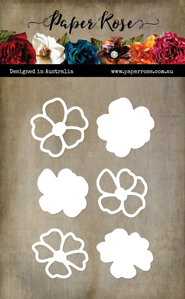 Primrose Flower Layered Metal Dies 33927 - Paper Rose Studio