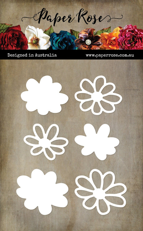 Daisy Flower Layered Metal Dies 33945 - Paper Rose Studio