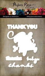 Thank You Metal Die Set 34404 - Paper Rose Studio