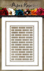 Stitched Rectangle Frames  USA - Brick Wall 34482 - Paper Rose Studio