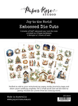 Joy to the World 6x8" Embossed Die Cuts 35524 - Paper Rose Studio
