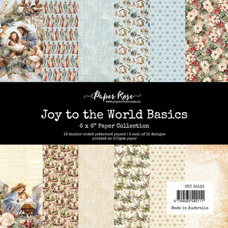 Joy to the World Basics 6x6 Paper Collection 35533 - Paper Rose Studio