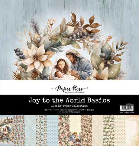 Joy to the World Basics 12x12 Paper Collection 35536 - Paper Rose Studio