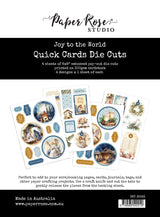 Joy to the World 6x8" Quick Card Die Cuts 35563 - Paper Rose Studio