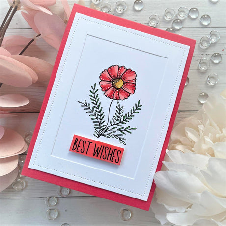 Sketched Flower 2 Clear Stamp Set 30267 - Paper Rose Studio