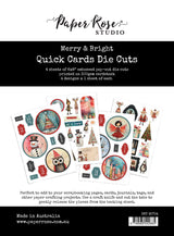 Merry and Bright 6x8" Quick Card Die Cuts 35704 - Paper Rose Studio