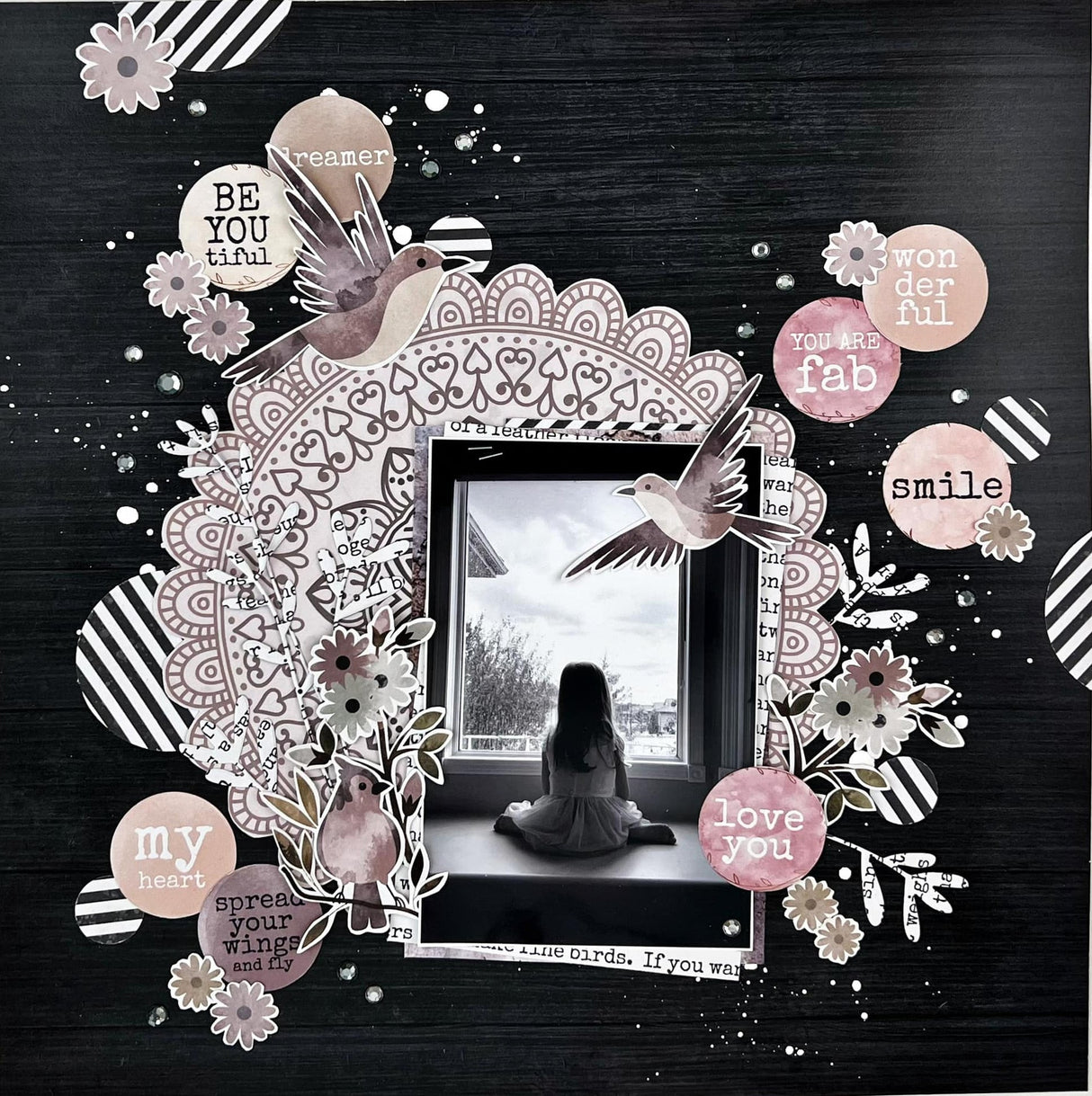 Birds of a Feather 12x12 Paper Collection 21964 - Paper Rose Studio