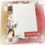 Merry Little Christmas Embossed Die Cuts 30456 - Paper Rose Studio