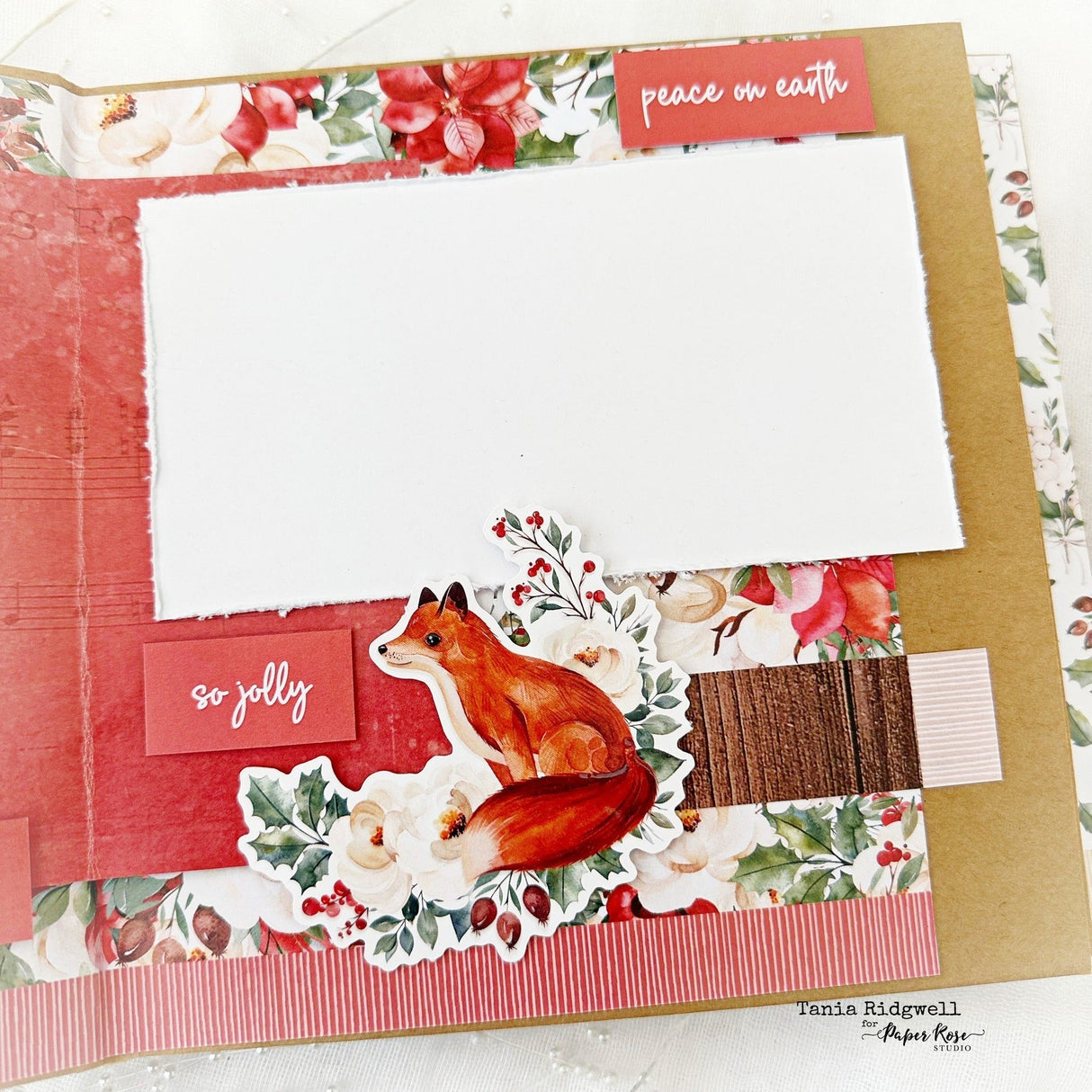 Merry Little Christmas Embossed Die Cuts 30456 - Paper Rose Studio