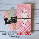 Bubble Love Hearts Metal Cutting Die 28867 - Paper Rose Studio