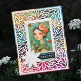 Portraits in Bloom LIMITED EDITION Papercuts Cardmaking Kit with METAL DIES 36703