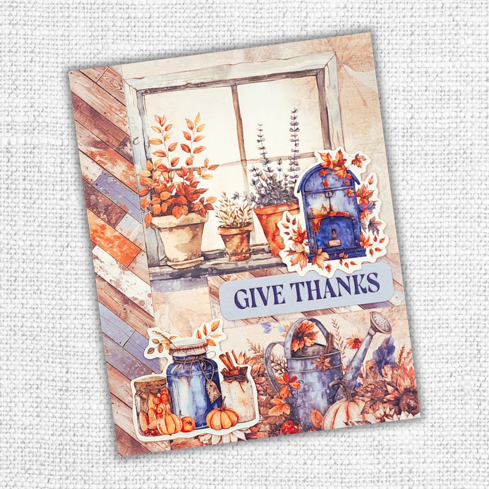 Papercuts Cardmaking Kit - Golden Days 35308 - Paper Rose Studio