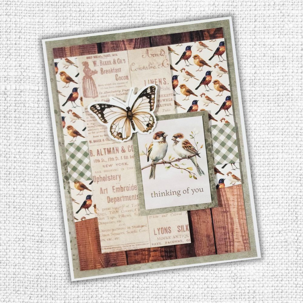 Poppy Garden Embossed Die Cuts 34665 - Paper Rose Studio