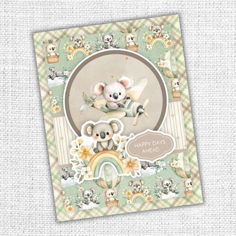 Little Koala Adventures 6 x 8" Embossed Die Cuts 36661