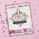 Portraits in Bloom LIMITED EDITION Papercuts Cardmaking Kit with METAL DIES 36703