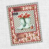 Poppy Garden Embossed Die Cuts 34665 - Paper Rose Studio
