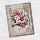 Christmas Holly Embossed Die Cuts 35163 - Paper Rose Studio