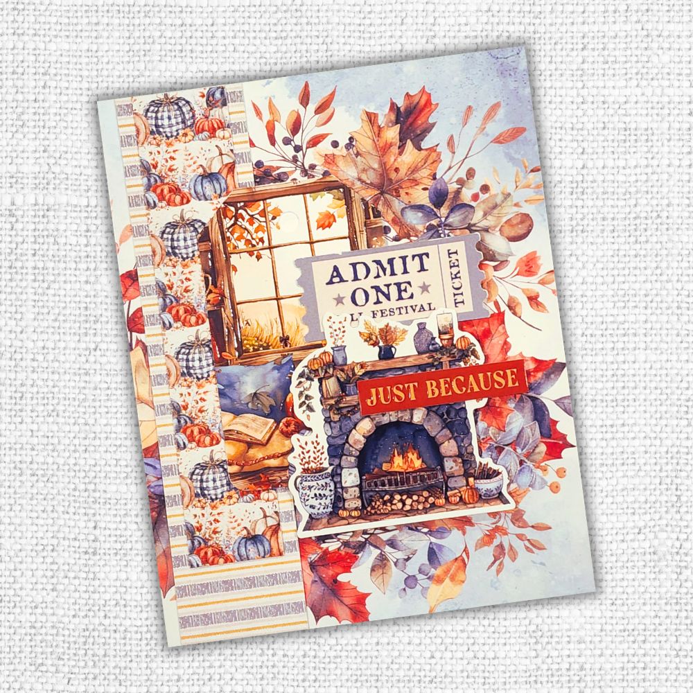 Papercuts Cardmaking Kit - Golden Days 35308 - Paper Rose Studio