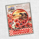 Poppy Garden 6x8" Quick Cards Collection 34671 - Paper Rose Studio