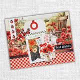 Poppy Garden Embossed Die Cuts 34665 - Paper Rose Studio