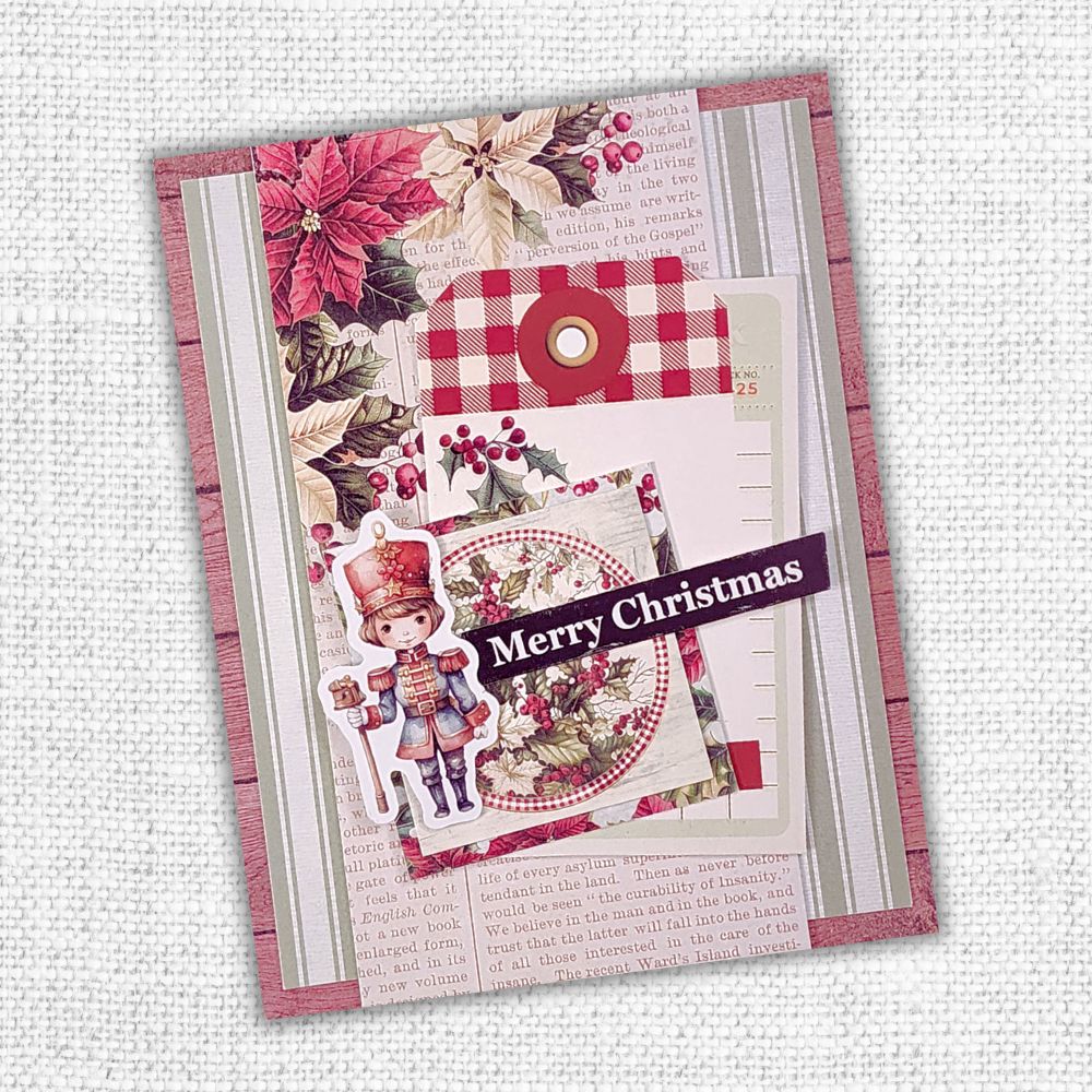 Christmas Holly Embossed Die Cuts 35163 - Paper Rose Studio