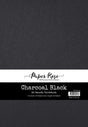 Charcoal Black Smooth Cardstock A4 12 sheets 33018 - Paper Rose Studio