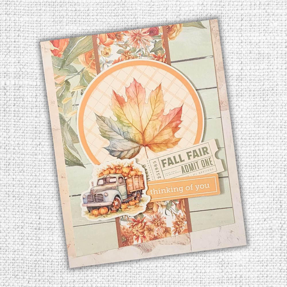 Autumn Florals Quick Card Die Cuts 35478 - Paper Rose Studio