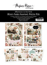 Afternoon in the Park 8.5" x 11" Mini Junk Journal Folio Kit 34989 - Paper Rose Studio