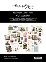 Afternoon in the Park Cut Aparts Paper Pack 34368 - Paper Rose Studio