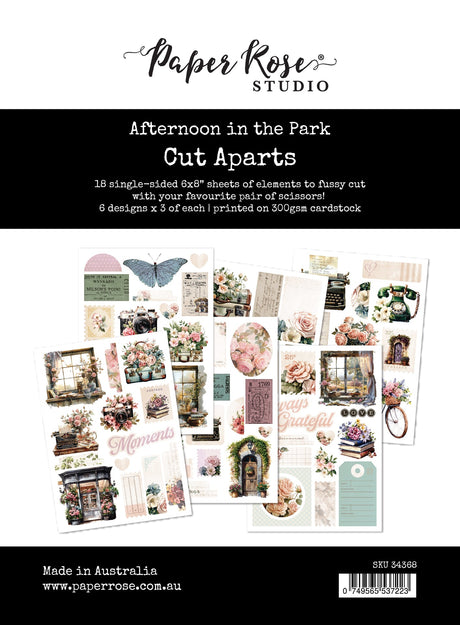 Afternoon in the Park Cut Aparts Paper Pack 34368 - Paper Rose Studio